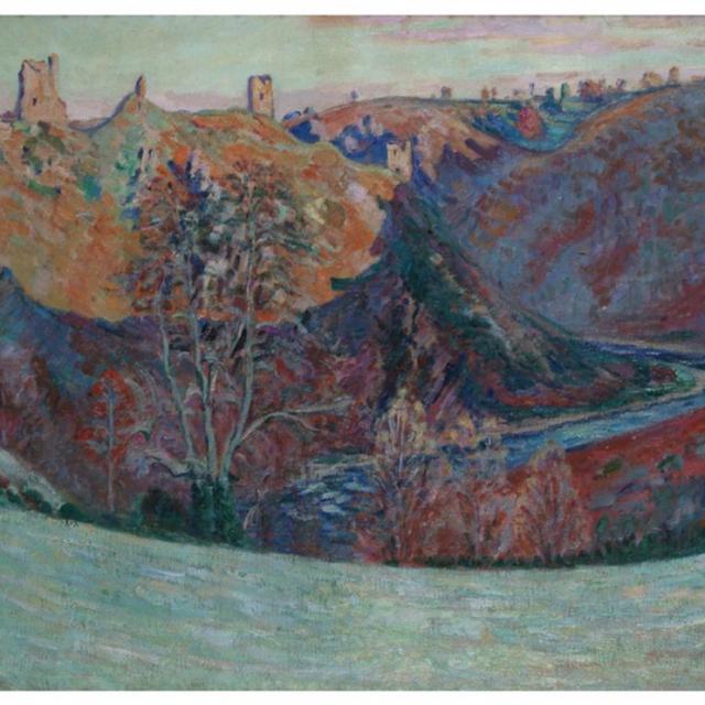 Les ruines de Crozant Armand GUILLAUMIN (1841-1927)