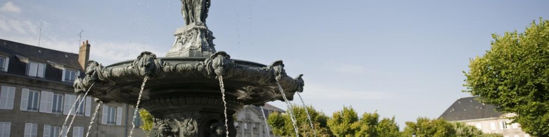 Guéret Fontaine Des 3 Graces©bohn Crt Limousin