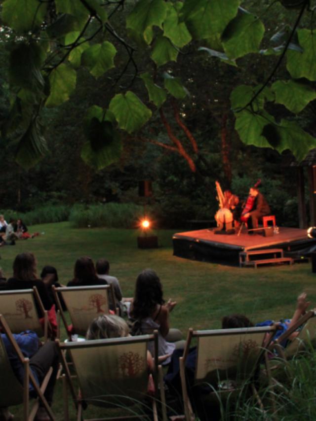 Concert Au Milieu De Cet Amphithéatre Naturel, La Creuse