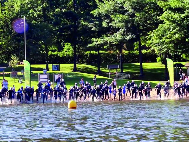 Halftriman Des Monts De Guéret Natation, La Creuse