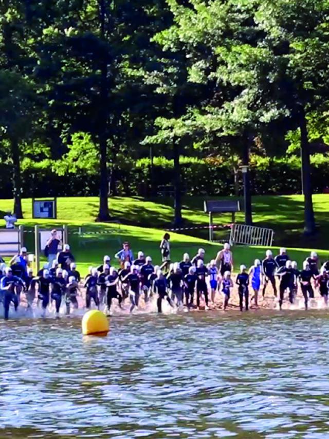 Halftriman Des Monts De Guéret Natation, La Creuse