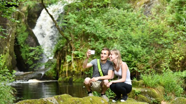 Site de la cascade des Jarrauds
