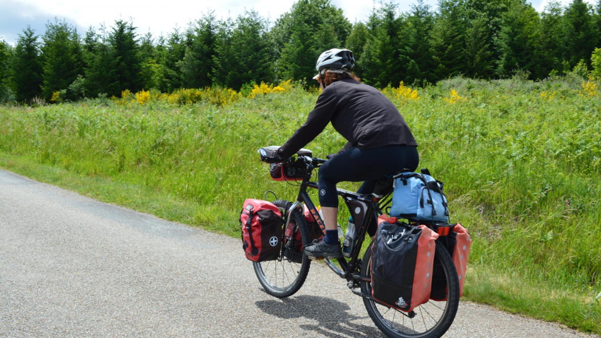 Véloroute en Creuse