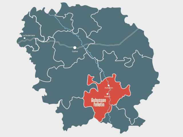 Carte Aubusson