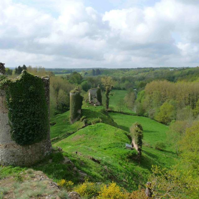 Ruines Du Chateau De Malval