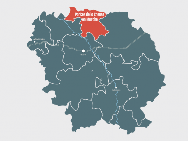 Carte Porte De La Creuse En Marche