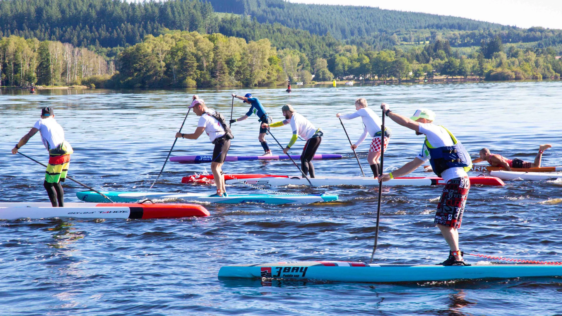 10h de paddle Le Lac de Vassivière©Maxime Authier 2022