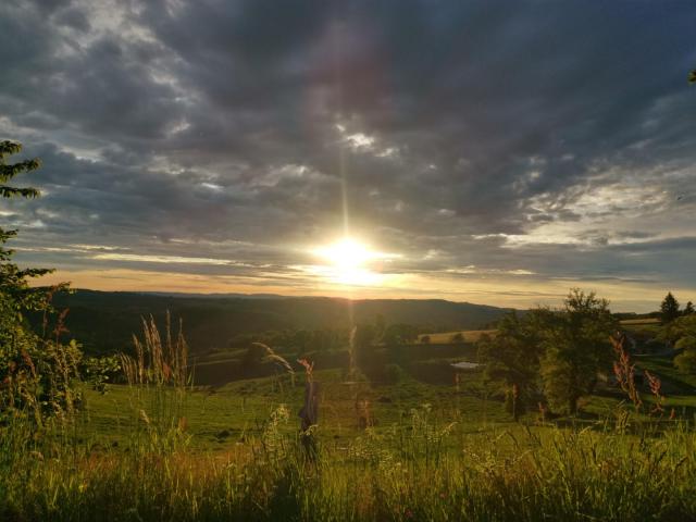 coucher de soleil