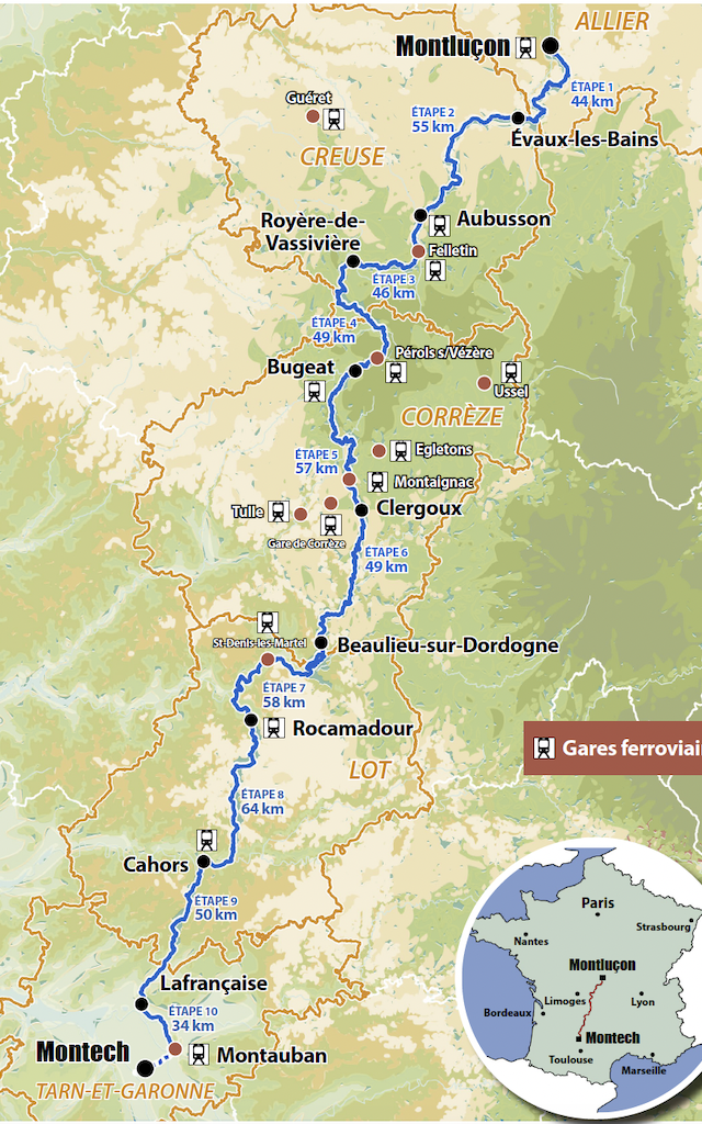 La Vagabonde, voyage à vélo