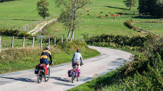 La Vagabonde, voyage à vélo