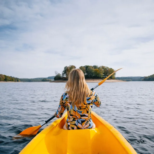 Canoë à Vassivière - ©Clara Ferrand