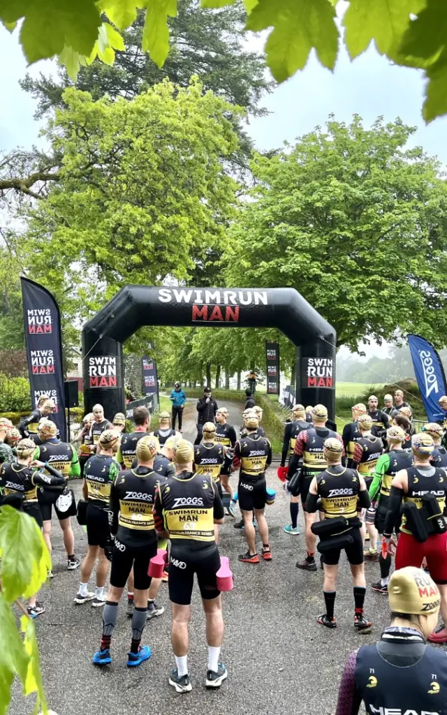 Swimrunman Lac de Vassivière