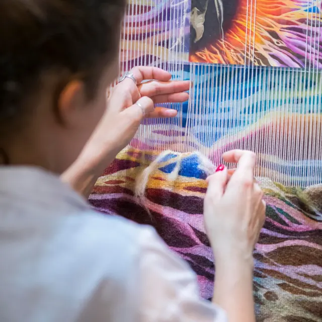 JEMA 2025 dans la Creuse - Galerie Jabert Aubusson - tapisserie de haute-lisse