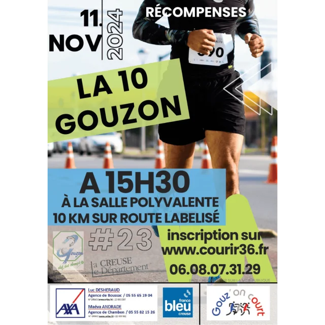 La 10 Gouzon - Affiche