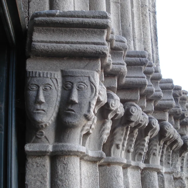 Auzances Eglise St Jacques Le Majeur Chapiteaux Auzances