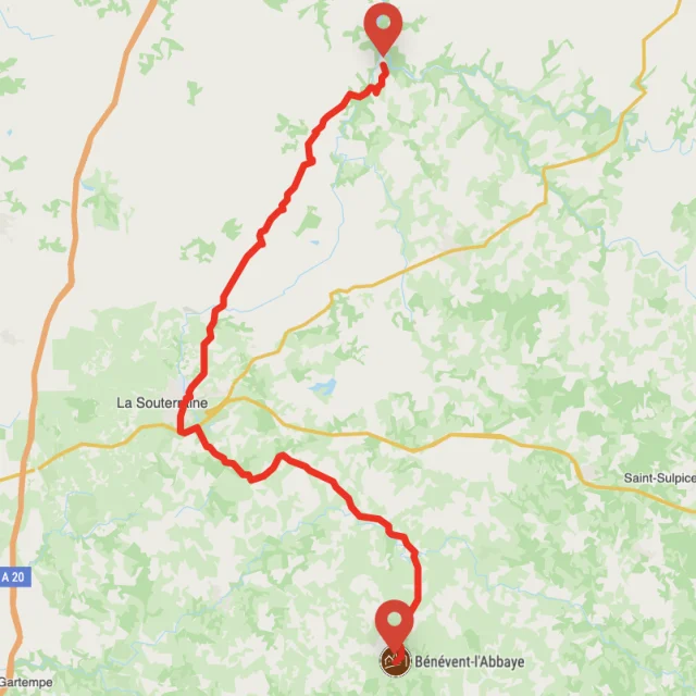 TOur de la Creuse à vélo, étape 1