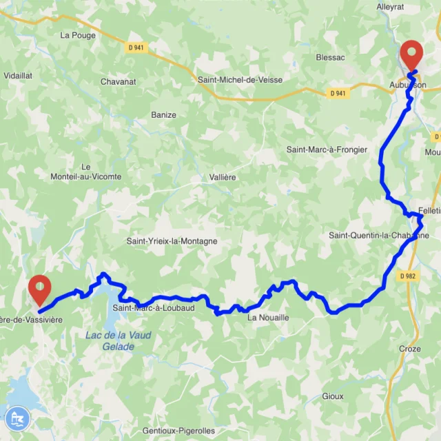 Tour de la Creuse à vélo, étape 3