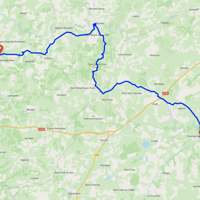 Tour de la Creuse à vélo, étape 5
