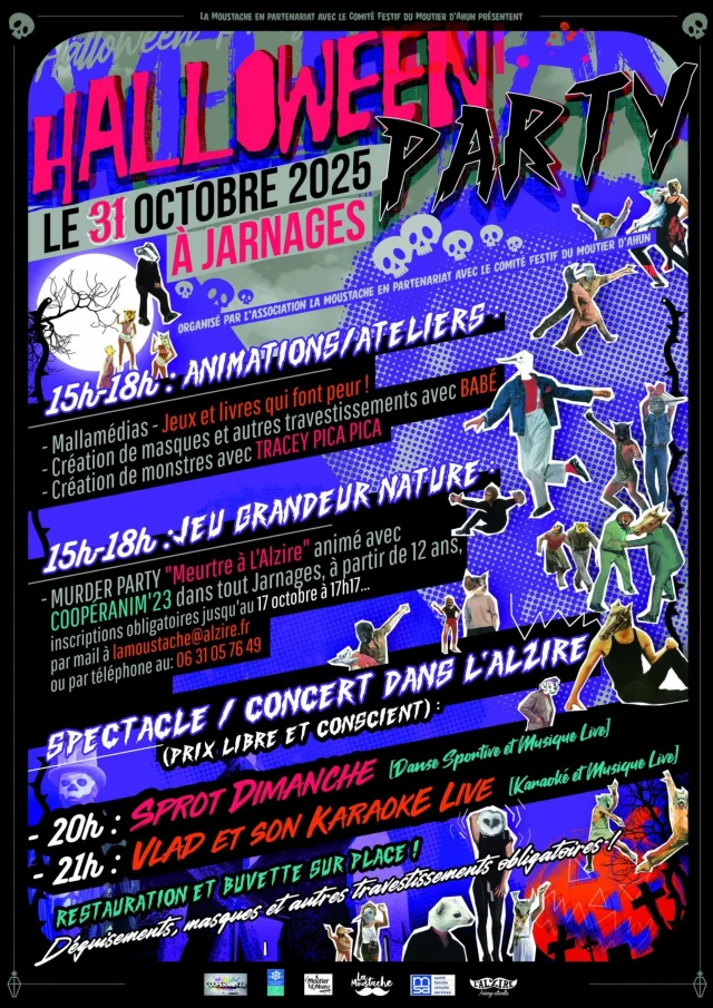 Halloween Party - L'Alzire à Jarnages