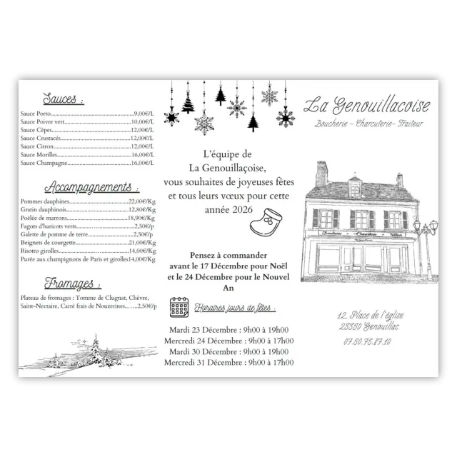 Boucherie - La Genouillacoise - 1