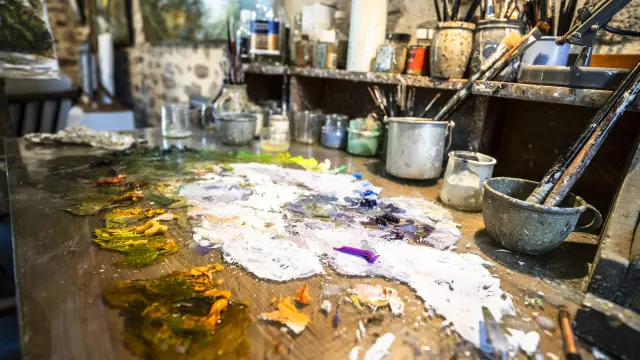 Crozant Atelier Peintre Jean Marie Laberthonniere Creuse By Les Coflocs8