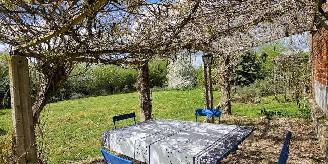 Lourdoueix St Pierre Qqpartsur Terre Terrasse