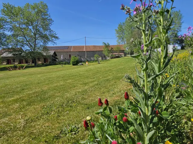 Maison d'hôtes Ourdeaux - jardin