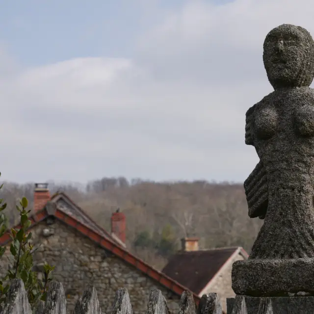 Village sculpté de Masgot