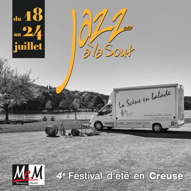Affiche - Festival d'été Jazz à La Sout 2026