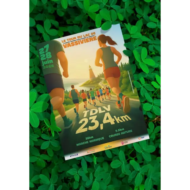 Affiche 2026 - Tour du Lac de Vassivière