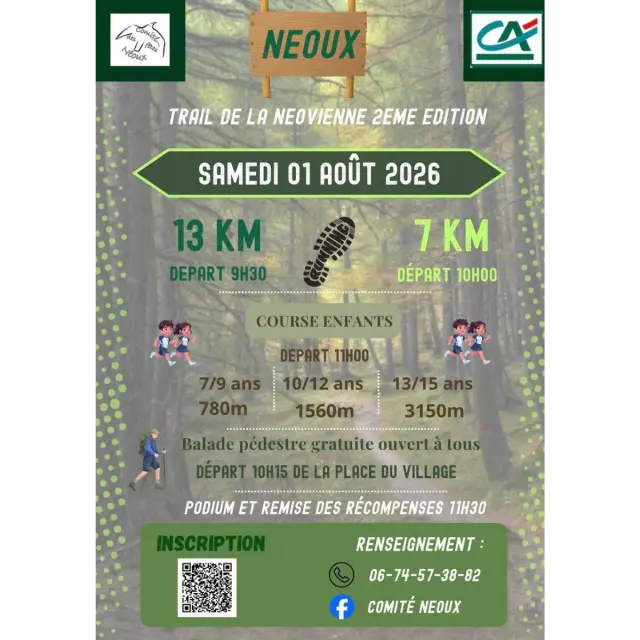 Trail de La Neovienne -Affiche 2026