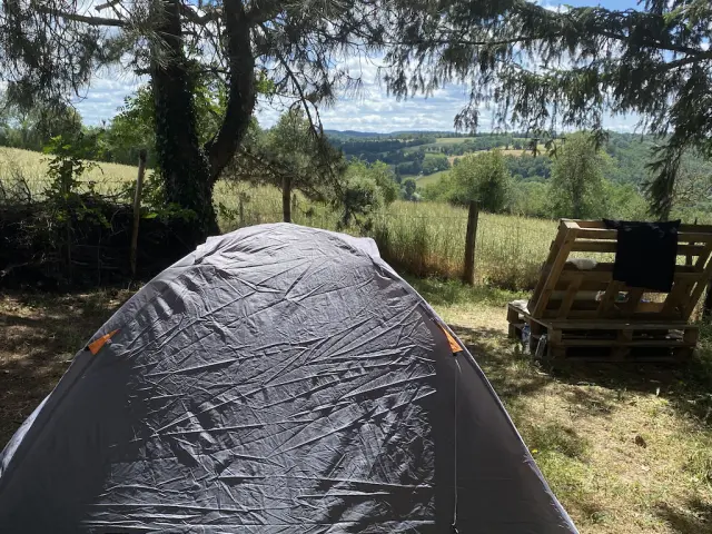 Camping du Puybéraud au Moutier d'Ahun dans la Creuse