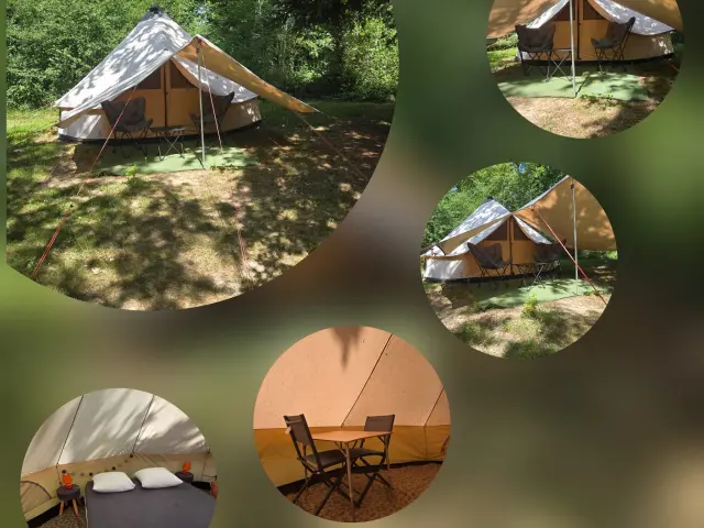Tipi Camping Creuse Nature