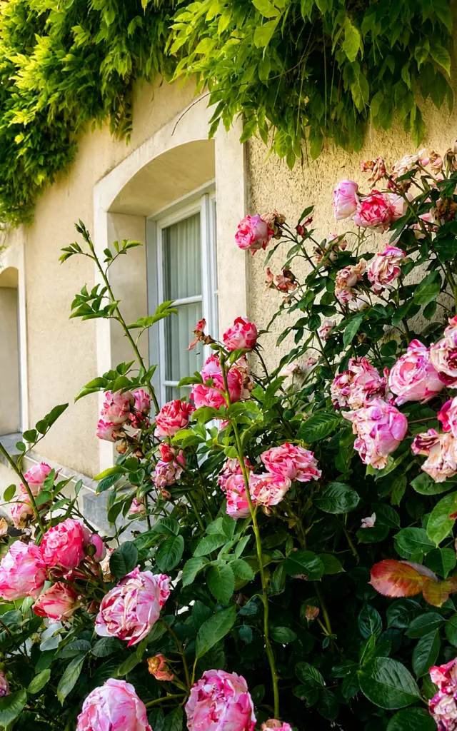 Domaine De Lorangerie Bonnat Facade Roses