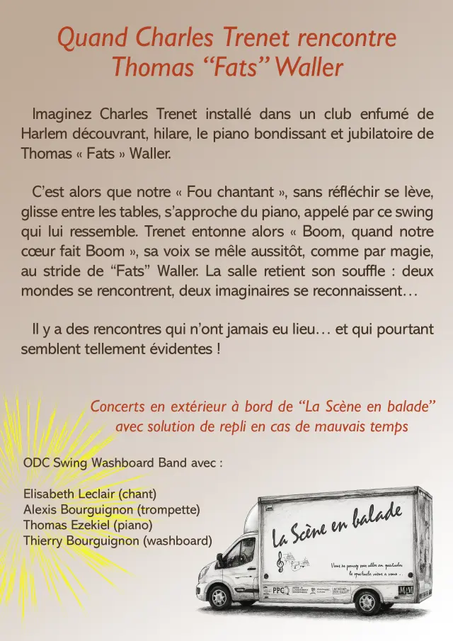 Flyer Verso - ODC Swing Washboard Band