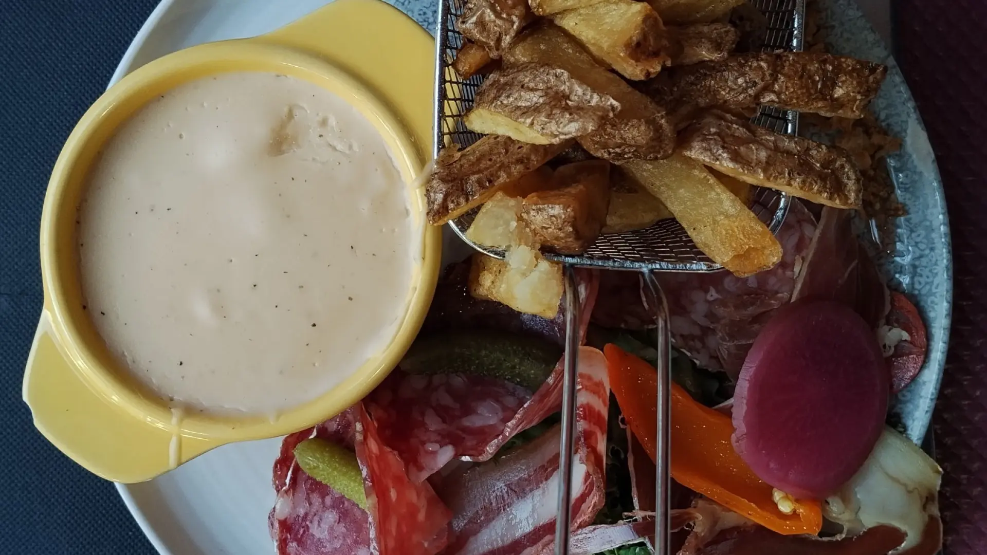 Fondu Plat La guinguette de la plage