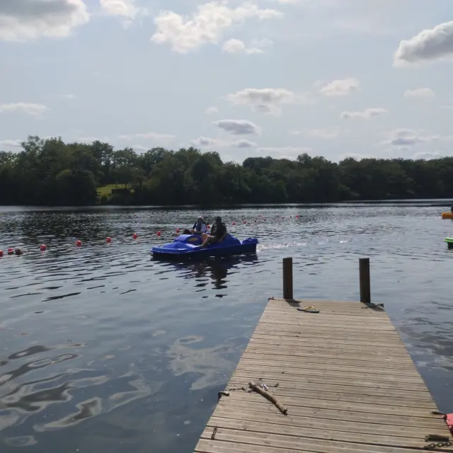 Pedalos Plan Deau Chatelus Malvaleix