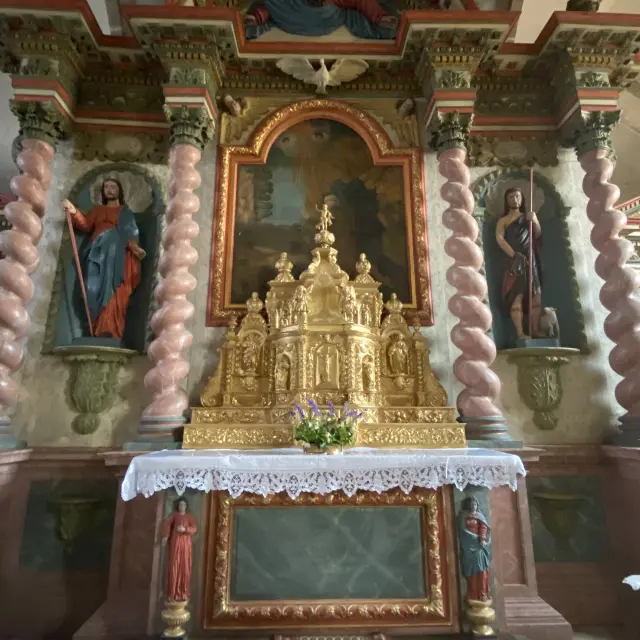 Saint Silvain Bellegarde Retable Eglise Mca 2 Rotated