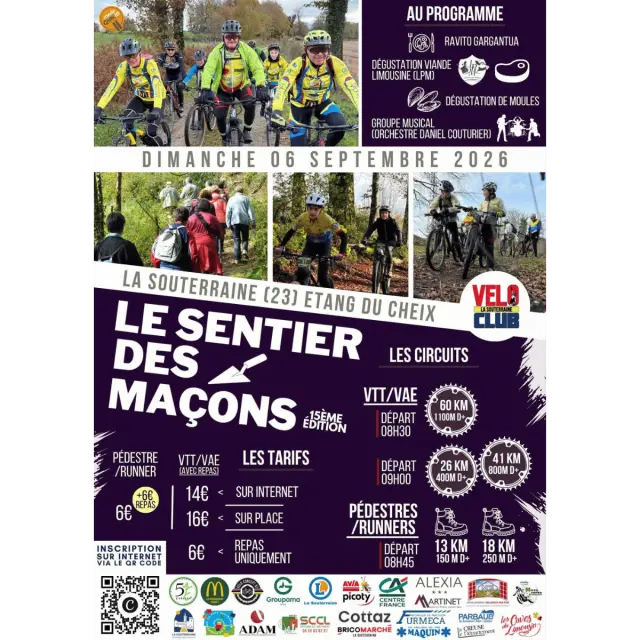 Le sentier des maçons - Affiche 2026