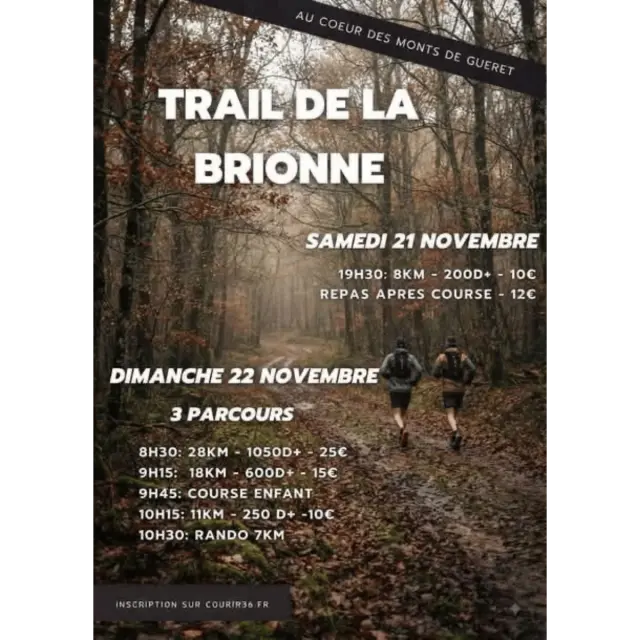 Trail de La Brionne - Affiche 2026