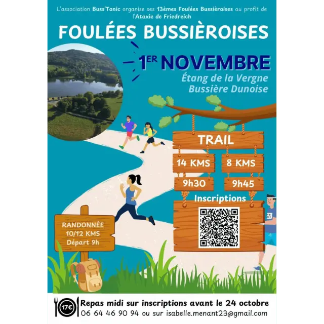 Foulées Bussièroises - Affiche 2026