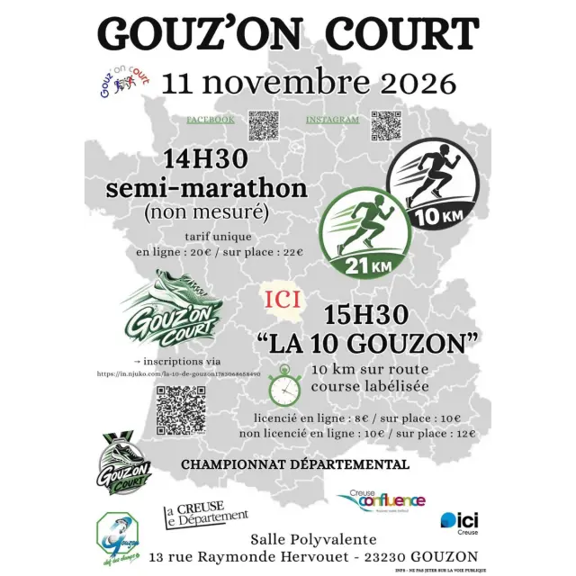 La 10 Gouzon - Affiche 2026